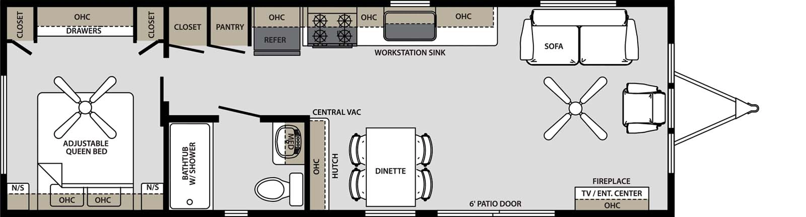 355FL-C-P Floorplan Image